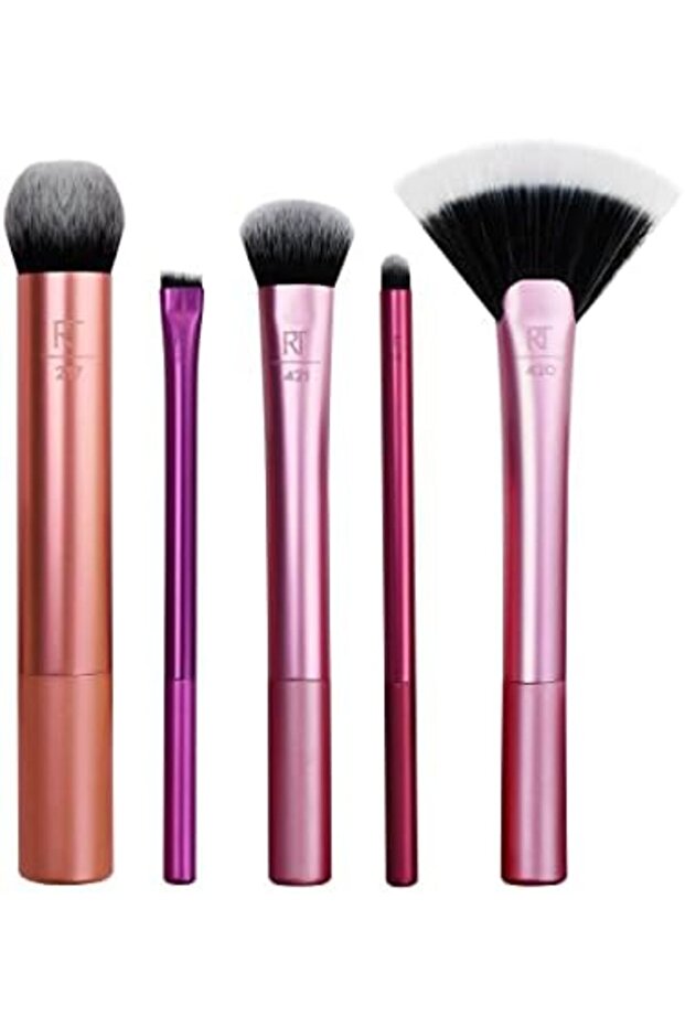 Real Techniques Artist Essentials Complete Face Makeup Brush Set For Makeup Artist Inspired Looks - 2