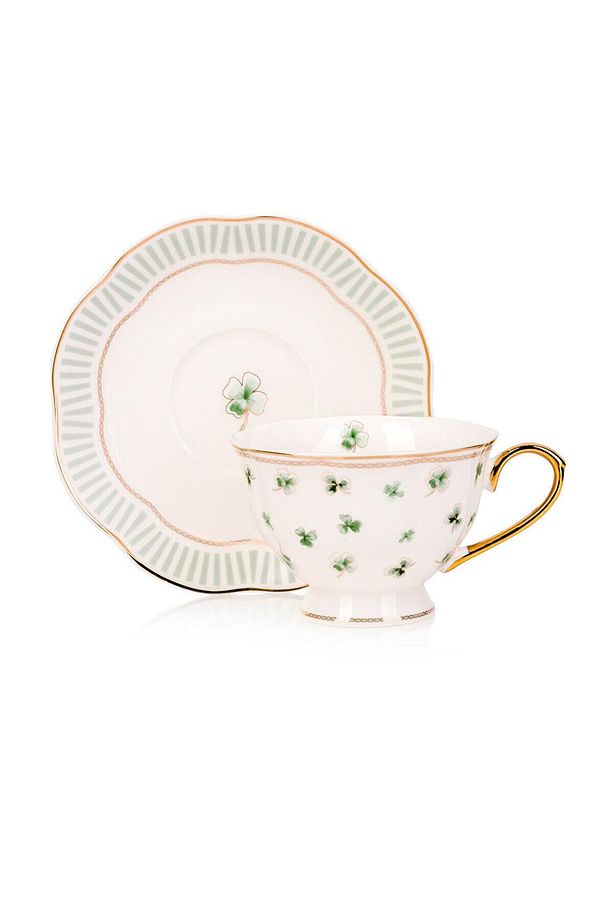 LCW HOME Yonca Baskılı 2 Kişilik Porselen Çay Fincan Takımı 220 Ml - 4