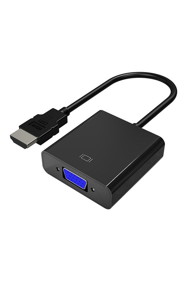 Chb021 Hı To Vga Dönüştürücü 3.5mm Aux Ses Destekli Çıkış Ile Hı-vga Adaptör - 1