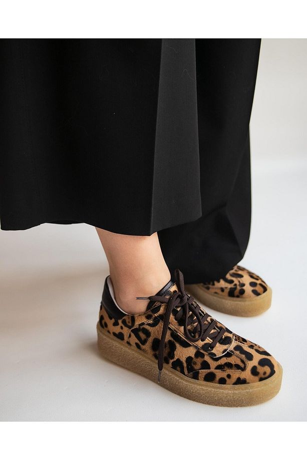 BROKLY LEOPAR SÜET SPOR AYAKKABI - 5