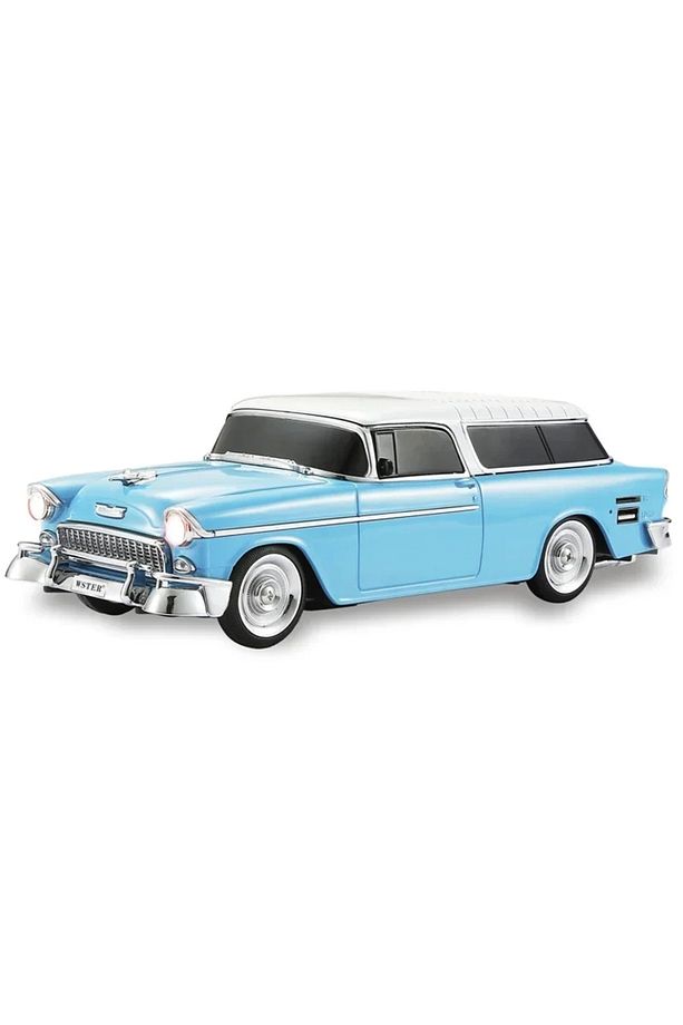 1955 Model Klasik Araba Bluetooth Hoparlör Speaker 10 Watt Fm Radyo Sd Kart USB - 1