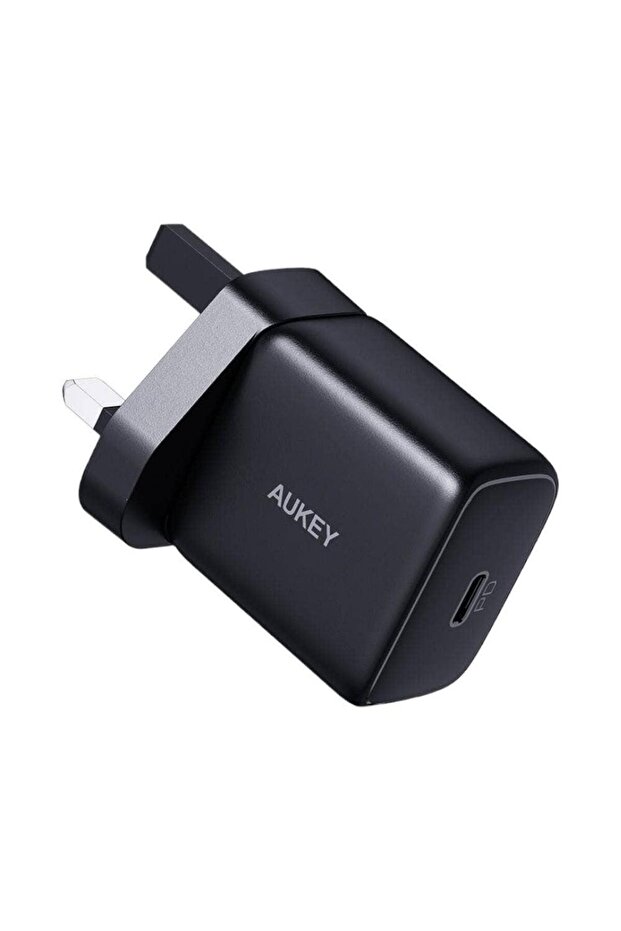 Portable 30W PD Wall Charger Black