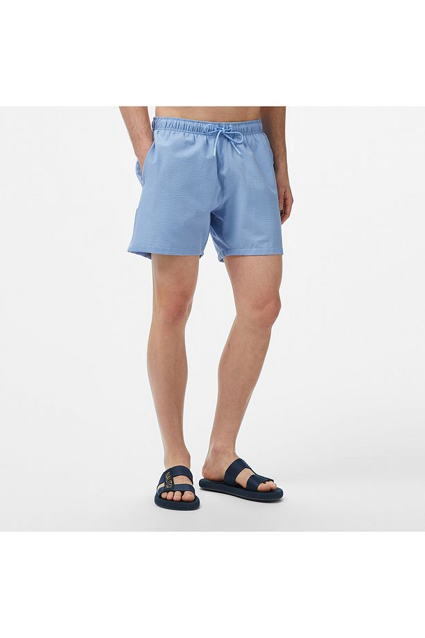 Erkek Mavi Regular Fit Deniz Şortu - 3