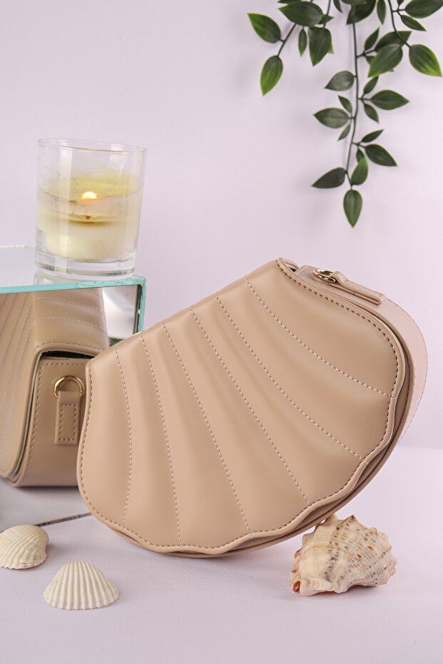 Elysara Eb0185 | Zaras Gorgeous Pearl Oyster Evening Dress Bag