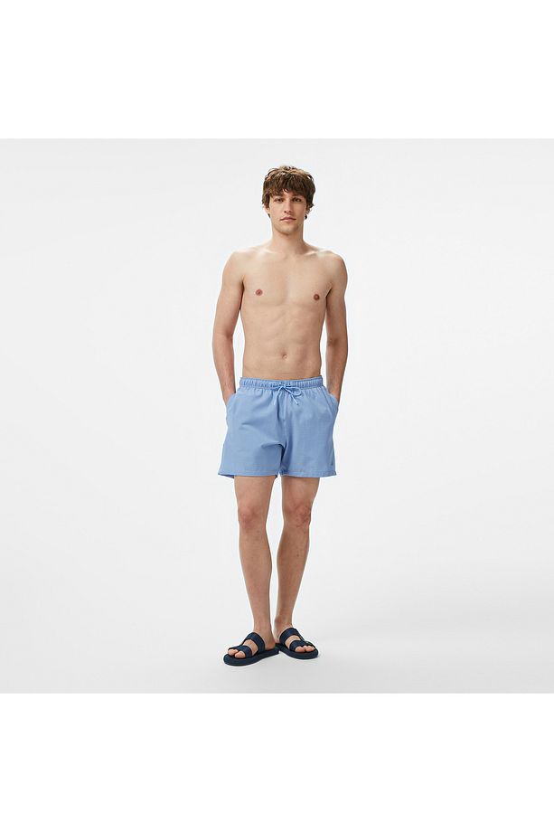 Erkek Mavi Regular Fit Deniz Şortu - 1