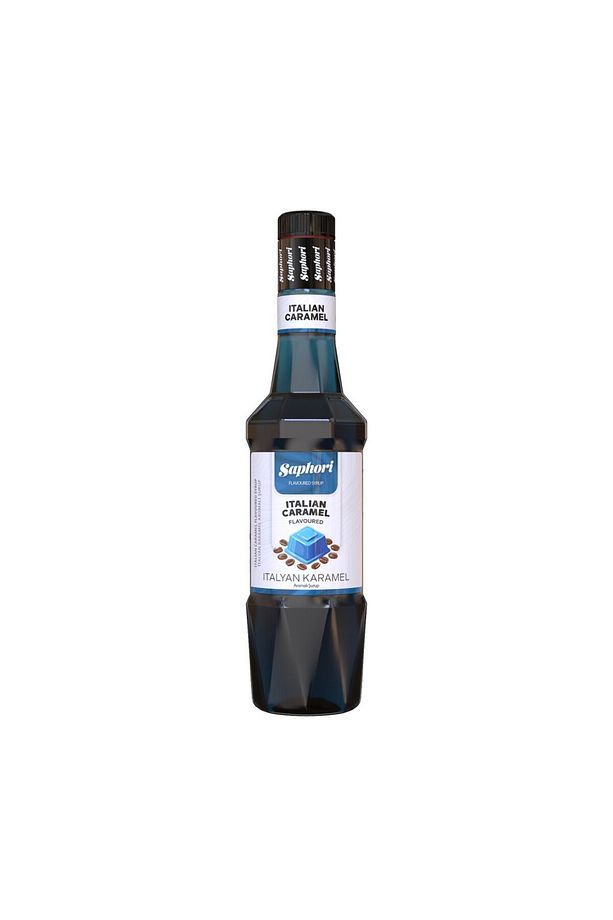 İtalyan Karamel Aromalı Kokteyl Şurubu Italian Caramel Kahve Şurubu 700 ml - 1