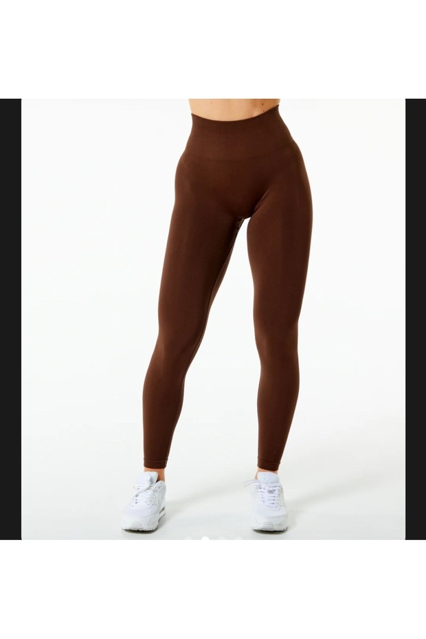 Seamless Drawstring Leggings - 2