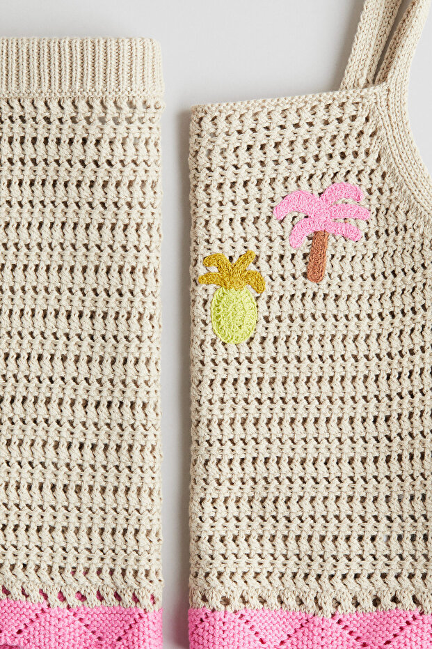 2 Parçalı Triko Üst ve Etek Set - 5