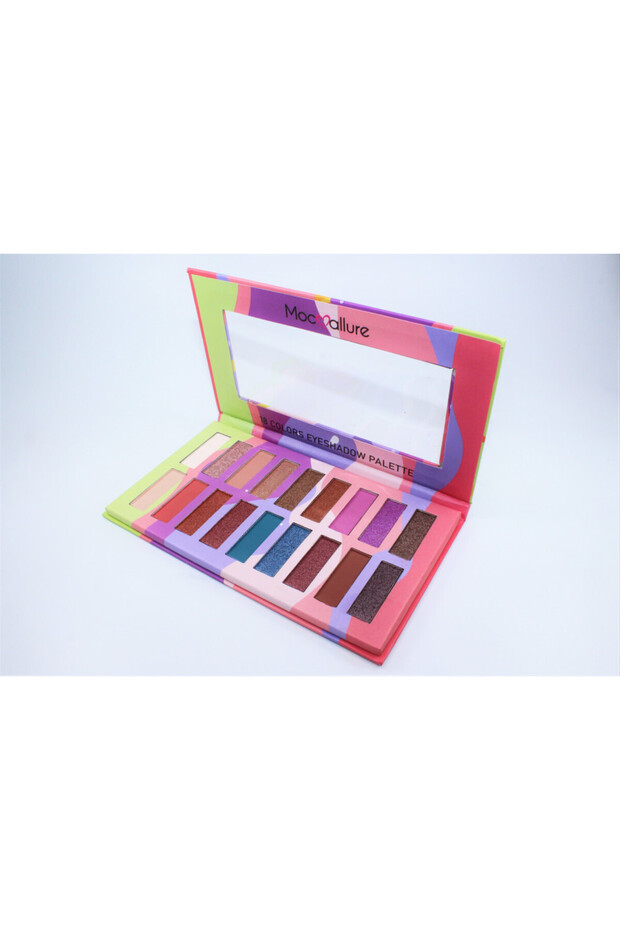 18 eyeshadows kit, Mocallure, Multicolor - 2