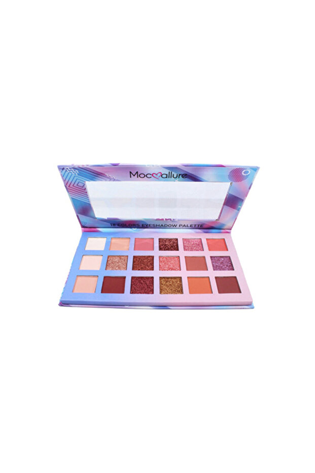 Mocallure Eyeshadow Palette, 18 eyeshadows - 1