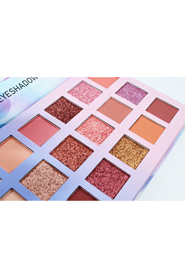 Mocallure Eyeshadow Palette, 18 eyeshadows - 6