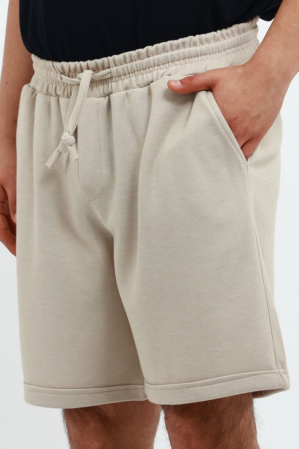 Capsule Erkek Comfort Fit Pike  Duble Paça Şort Bermuda - 3