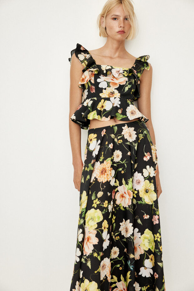 Hacimli Maksi Etek - 2