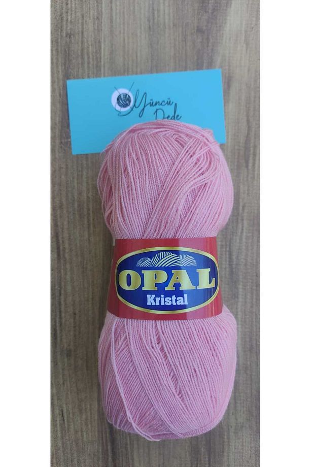 Kristal Lif El Örgü Ipi No:3045 Açık Pembe Kristal Lif Sabunluk Kese Örgü Ipi - 2