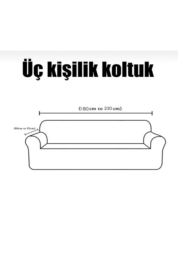 Koltuk örtüsü , koltuk kılıfı 1 adet , su yolu desen , lastikli - 3