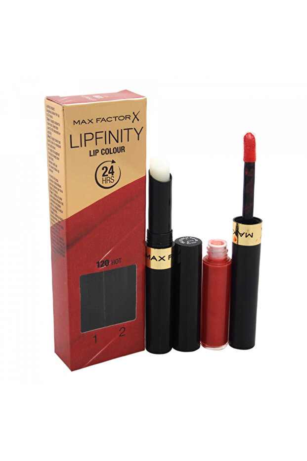 Max Factor Lipfinity Transfer-Resistant rtěnka 120 Hot - 7