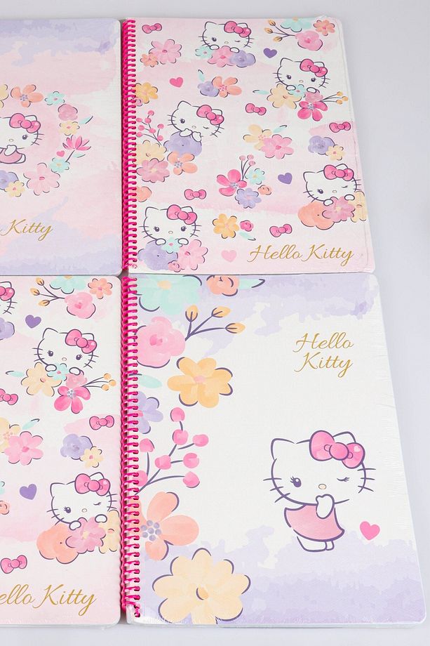 DEKOMUS İLE LİSANSLI HELLO KITTY "TEKLİ" A4 KARELİ OKUL DEFTERİ 80 YAPRAK - 3