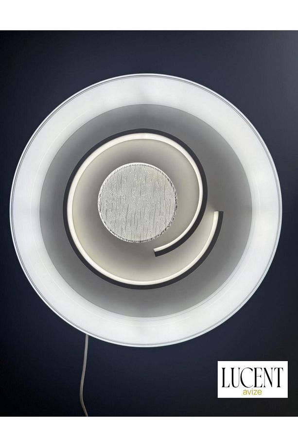 Lucent Modern Plafonyer Tavana Sıfır 3Renk+Gece Işık Modu, Kumandalı, Salon Mutfak Hol Led Avize - 1