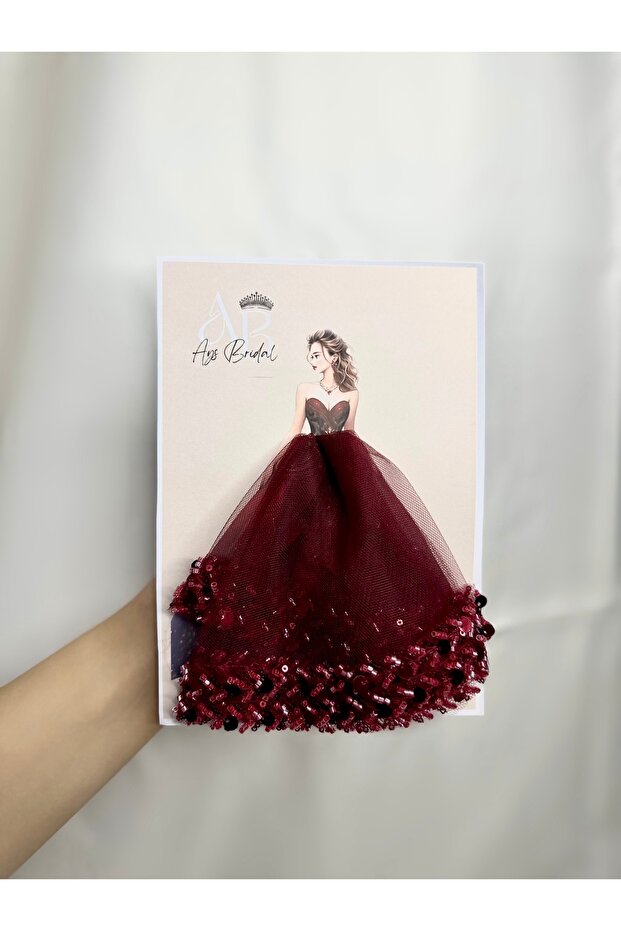 Taşlı pullu gelin halay mendili - 1