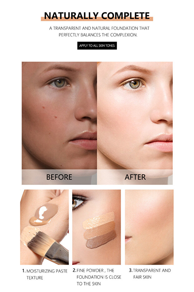 كريم اساس مع خافي عيوب - 3