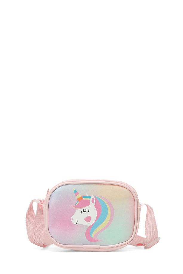 CUTE UNICORN CPRZ 5FX Pembe Kız Çocuk Çapraz Çanta - 1