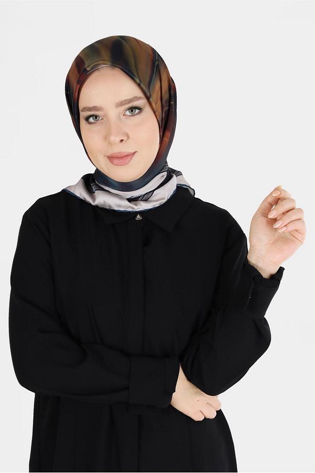 ALVİNA DİJİTAL SURA EŞARP 8096 - 1