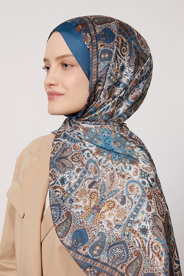 Hint İpeği Şal - 5