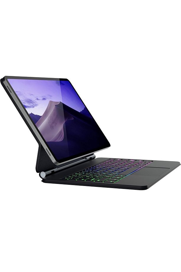 Galaxy Tab S9 Fe/s10 Fe 10,9" Uyumlu Magic Keyboard Touchpad Işıklı Klavyeli Kılıf Sm-x520 - 4