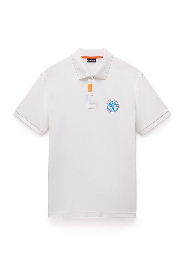 NP0A4ID3N1A1-E-CLANIS SS Beyaz Relaxed Erkek T-Shirt - 5