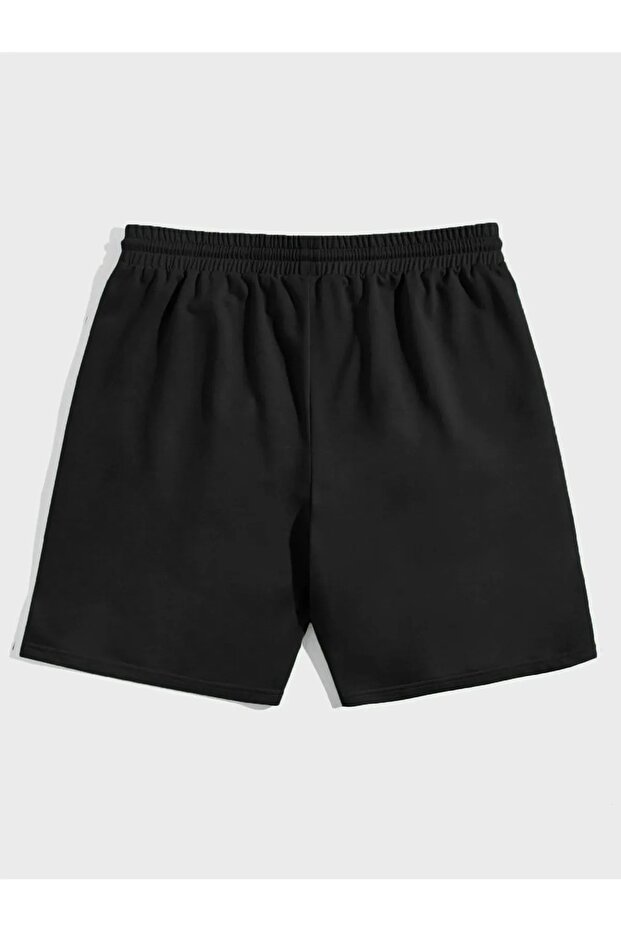 ERKEK Rahat Kesim Baskılı Şort - 3