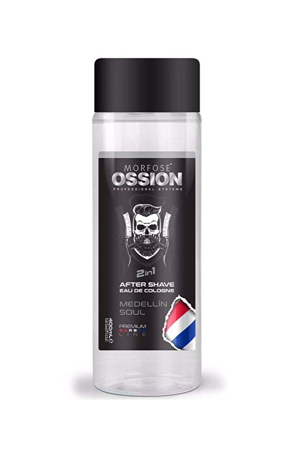 Morfose Ossion 2 in 1 After Shave EAU Cologne Medellin Soul 400ml