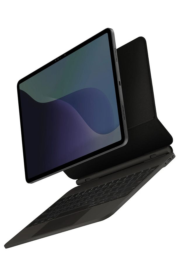 Ipad Pro 13 Inç Magic Keyboard Kılıf Hassas Trackpad Rgb Klavyeli Tablet Kılıfı (İngilizce Klavye) - 1