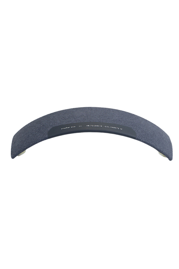 وسائد أذن بديلة زرقاء داكنة لغطاء عصابة الرأس Skullcandy Crusher Evo، سماعات Skullcandy Crusher اللاسلكية