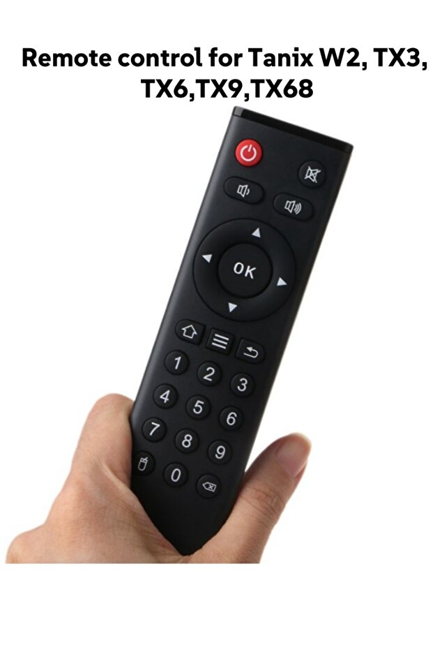 W2remotecontrol Universal Remote Control Replacement For Original Tanix W2 TX3 TX5 TX6 TX6S TX9 TX68 - 1