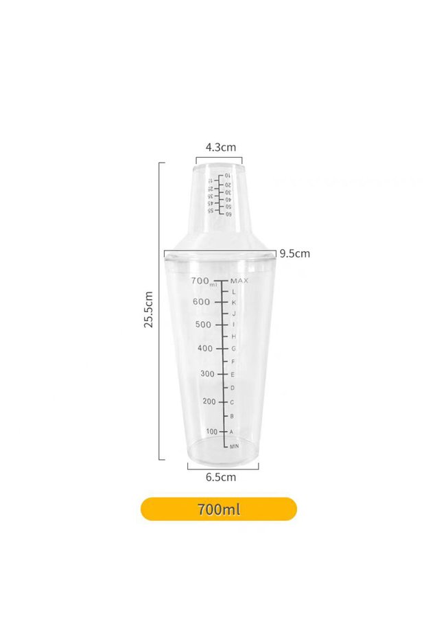 WHITE PA pot mix Shaker cup car wash liquid ratio cup car wash with the details of the tool professi