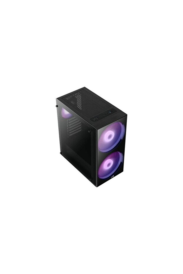 Aerocool Python Mid Tower Case (Black) - 3