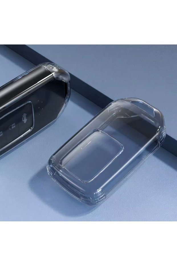 Key Case Cover for Honda Civic Fc5 Fk7 Hrv Crv City Keyless Transparent-Smoked