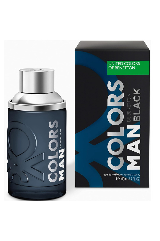 Colors De Benetton Man Black For Men Eau De Toilette 100ml