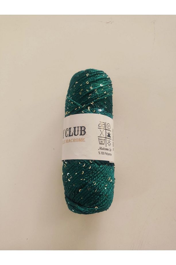 Pullu Polyester Makrome İpleri Hobby Club Hobi Makreme (100 Gr) - 2
