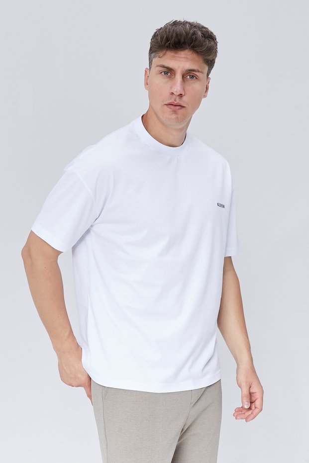 Oversize Wide Fit Crew Neck Short Sleeve T-Shirt