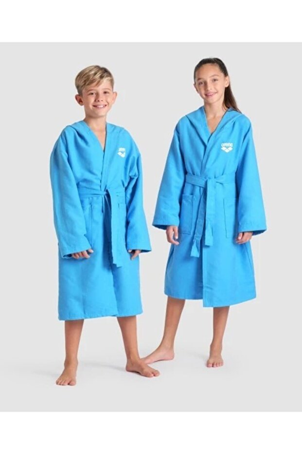 Zeal Jr Robe/Turquoise-White Children's Bathrobe