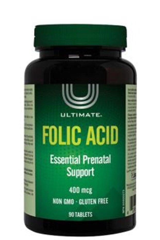 حمض الفوليك 400 ميكروغرام (90 قرصًا) - 1
