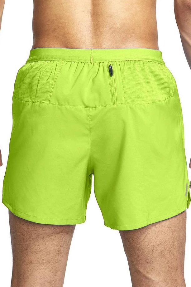 Dri Fit Flex Stride Men's Brief Running Shorts Fermuarlı Kısa Şort Yeşil - 2