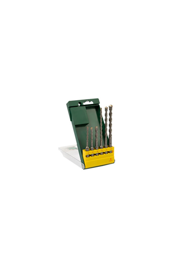 مجموعة رؤوس مثقاب مطرقة SDS Plus مكونة من 6 قطع