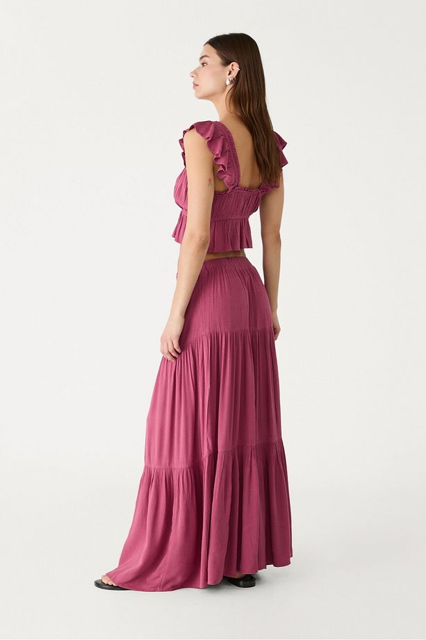 Boho midi etek - 7