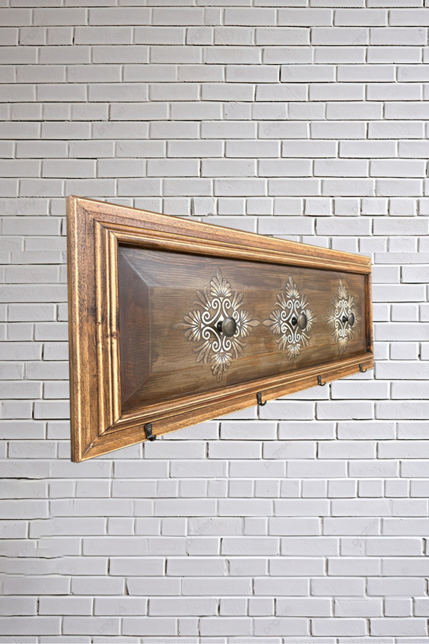 Ahşap Oyma Askılık - 3