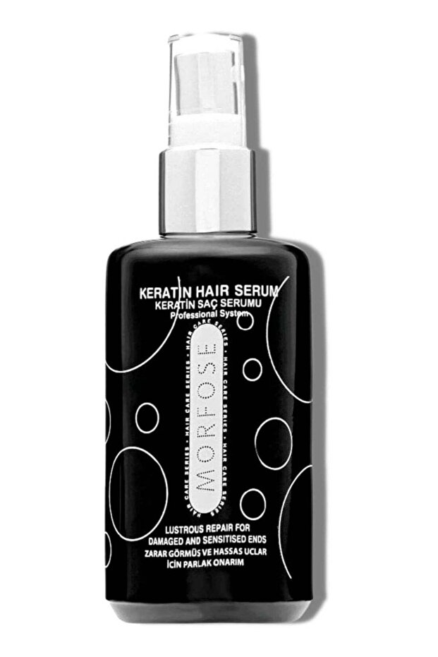 Morfose Keratin Hair Serum 75ml - Instant Frizz Control & Silky Smooth Hair
