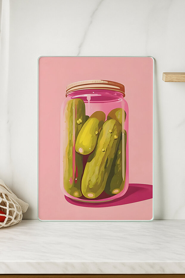 Glass Cutting Board 20X30 cm | Tempered Glass | Hygienic and Durable Kitchen Utensil - Glass Cutting Board