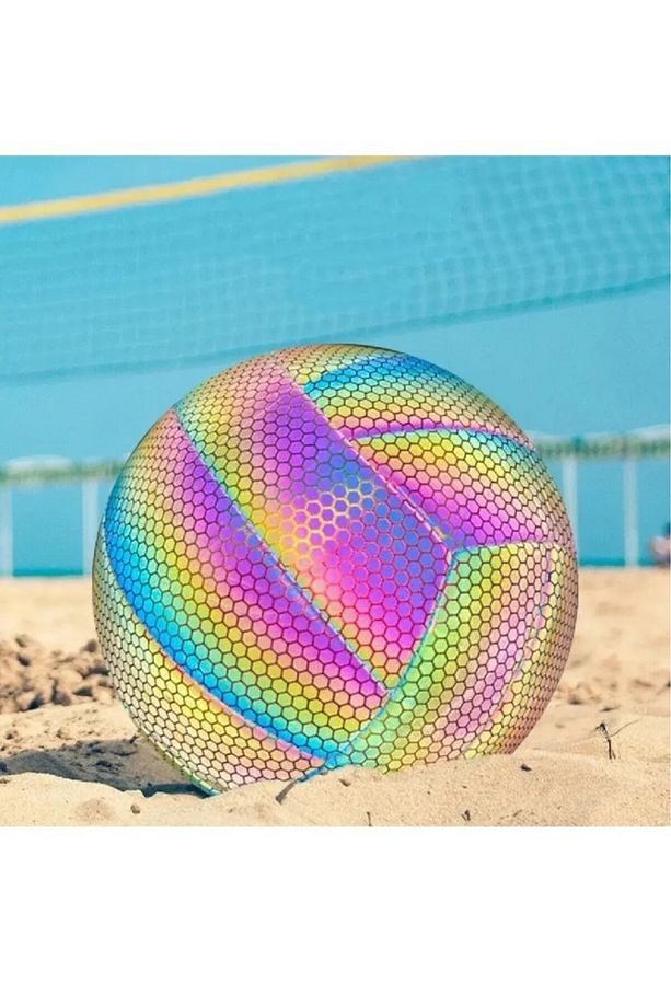 Fosfor Desenli Dikişli Voleybol Topu VB307 - 3