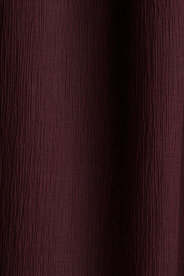 Askılı Krinkle Elbise - 2